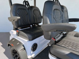 White Contender Sport XL4 Golf Cart For Sale